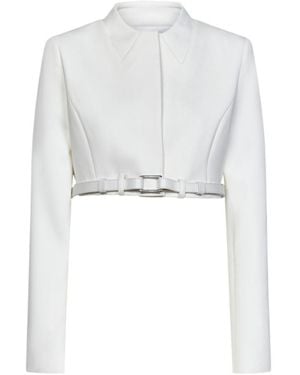 Coperni Short Suit Coat - White