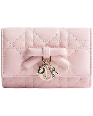 Dior Lady Glycine Wallet - Pink