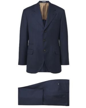 Brunello Cucinelli Virgin Wool Suit - Blue