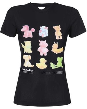 Eytys Be Cute Graphic T-Shirt - Black