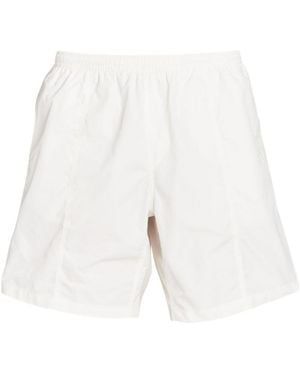 Ami Paris Ami De Cœur Swim Shorts - White