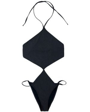 Paloma Wool Sea Cut-Out Swimsuit - Blue