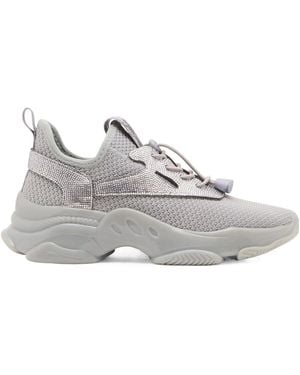 Steve Madden Mesh-Paneled Dad Sneakers - Gray