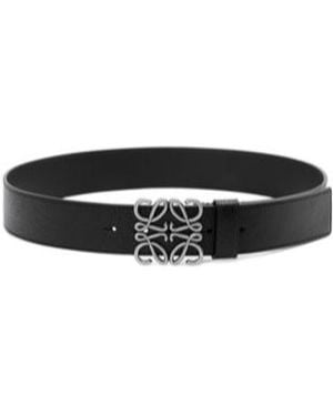Loewe Chunky Anagram Belt - White