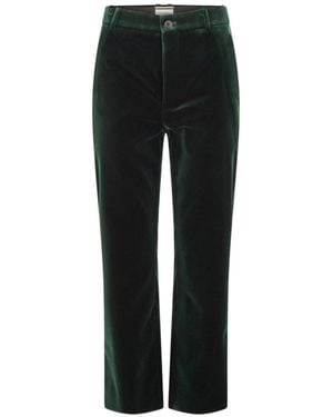 Saint Laurent Casual Trousers With Belt Loops - Black