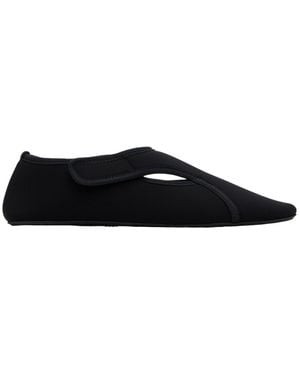 Alaïa Neoprene Ballet Flats - Black