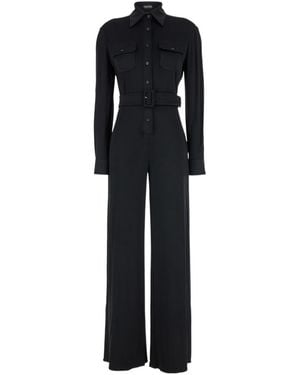 Tom Ford Straight-Leg Jersey Jumpsuit - Black