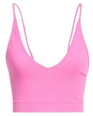 Rick Owens Sleeveless Stretchy Top - Pink