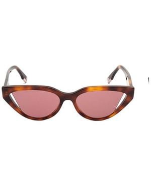 Fendi Eyewear Cat-Eye Sunglasses - Pink