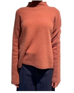 Max Mara Long-Sleeve Knit Top - Orange