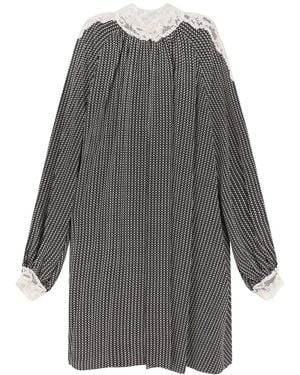 Chloé Long Sleeve Dress - Gray