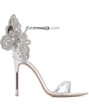 Sophia Webster Open-Toed High-Heeled Sandals - White