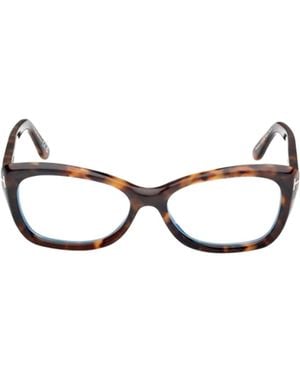 Tom Ford Eyewear Rectangular Frame Glasses - White