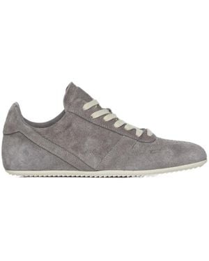 Rick Owens Minimal Thick-Soled Low-Top Trainers - Grey