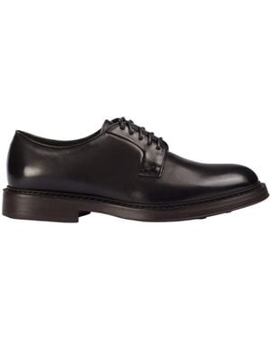Doucal's Triumph Lace-Up Derby Shoes - Black