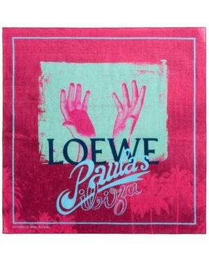 Loewe Palm Bandana - Pink