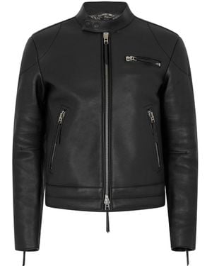 Tom Ford Leather Jacket - Black