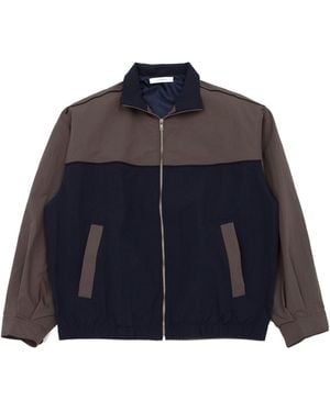 GIMAGUAS Javier Two-Tone Windbreaker Jacket - Blue