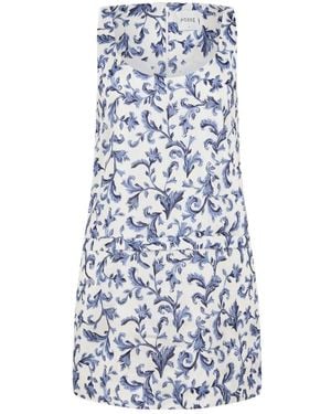 Posse Printed Dress - Blue