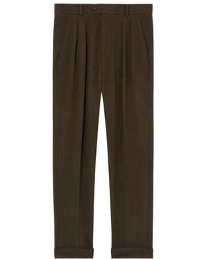 Loro Piana Stafford Trousers - Brown