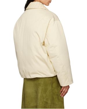 Bottega Veneta Long-Sleeved Cotton Clothes - Natural