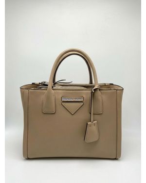 Prada Double Handle Shoulder Bag - Multicolor