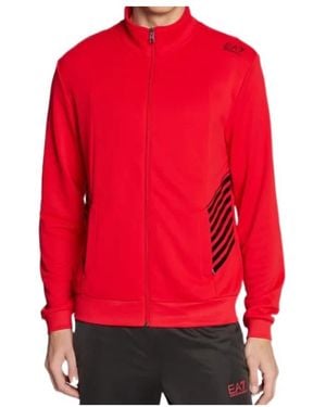 EA7 Logo Casual Jacket - Red