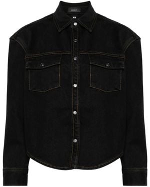 Wardrobe NYC Denim Jacket - Black