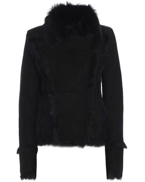 S.W.O.R.D Zipper Design Jacket - Black