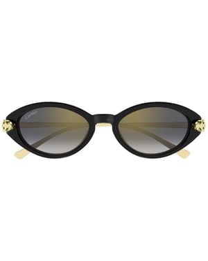 Cartier Cat Eye Frame Sunglasses - White