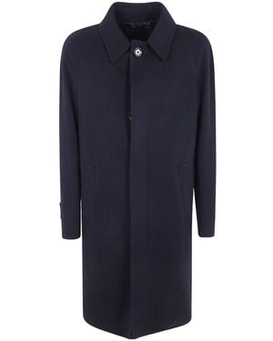 Lardini Cashmere-Blend Coat - Blue