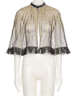 Valentino Long-Sleeved Tops - Natural