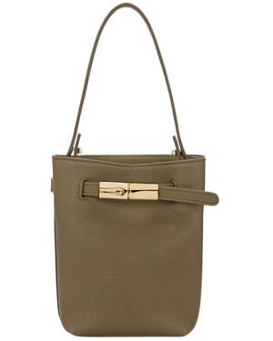 Longchamp Xs Le Smart Bucket Bag - Natural