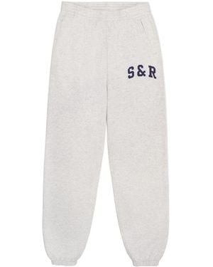 Sporty & Rich Sr Ivy Sweatpant - White