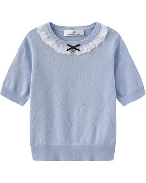 Marissa Chiara Knitted Pullover - Blue