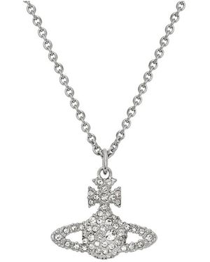 Vivienne Westwood Grace Bas Relief Pendant Necklace - Metallic