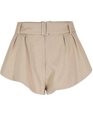 Magda Butrym Shorts 04 Tailored - Natural