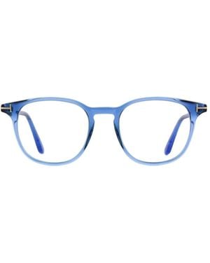 Tom Ford Eyewear Square Frame Glasses - Blue