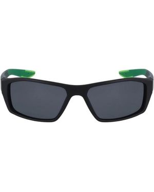 Nike Brazen Shadow Rectangle Frame Sunglasses - Blue
