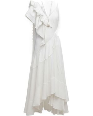 Loewe Solid Colour Dress - White