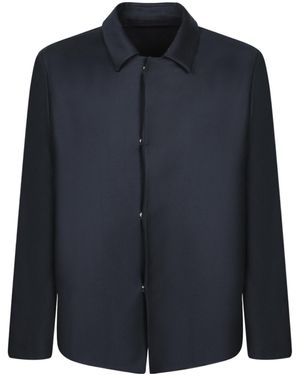 Costumein Wool Shirt Jacket - Blue