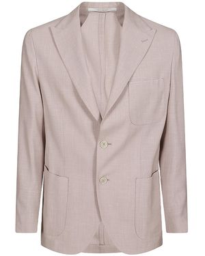 Eleventy Long-Sleeved Suit Jacket - Multicolour