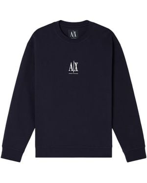 ARMANI EXCHANGE Crewneck Sweatshirt - Blue