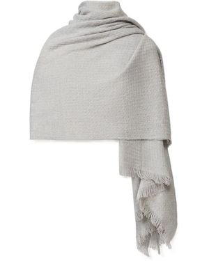 Fabiana Filippi Fringed Scarf - Grey