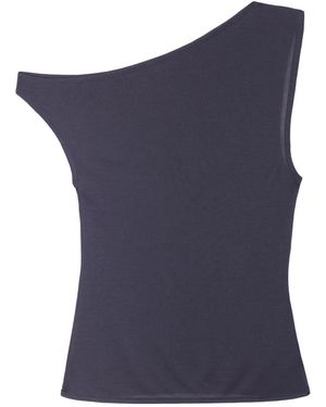 St. Agni Off-Shoulder Top - Blue