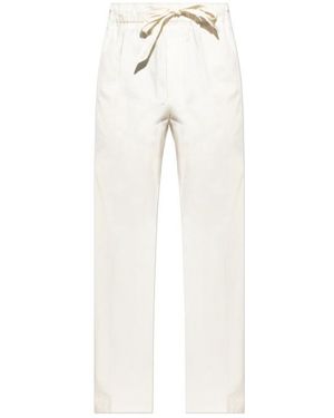 Lanvin Cotton Sweatpants - White