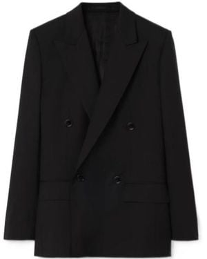 Burberry Wool Tailored Jacket - Black