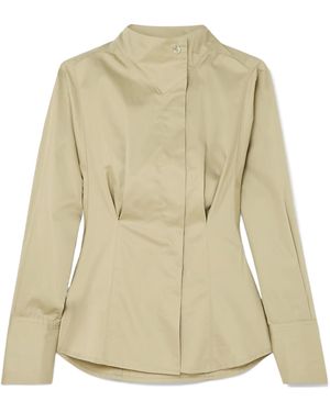 Isabel Marant Cotton-Poplin Blouse - Natural