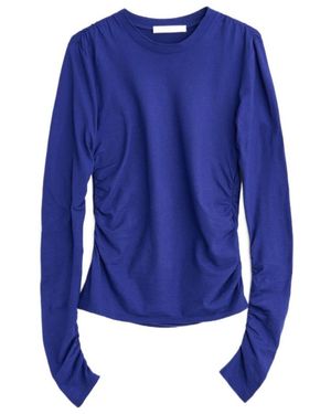 Our Legacy Strain Slim Long Sleeved Jersey Top - Blue