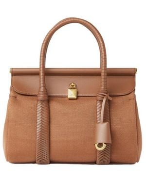 Loro Piana Loom Bag L25 - Brown